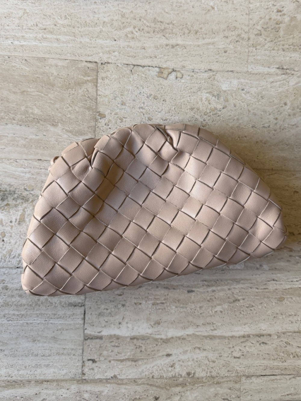 Bottega Veneta Nappa Intrecciato The Mini Pouch Porridge - Picture 4 of 9